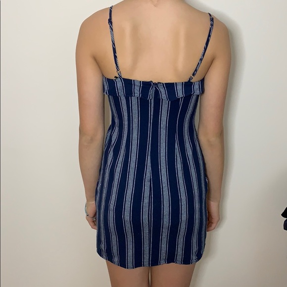 Striped Mini Dress - Picture 3 of 3